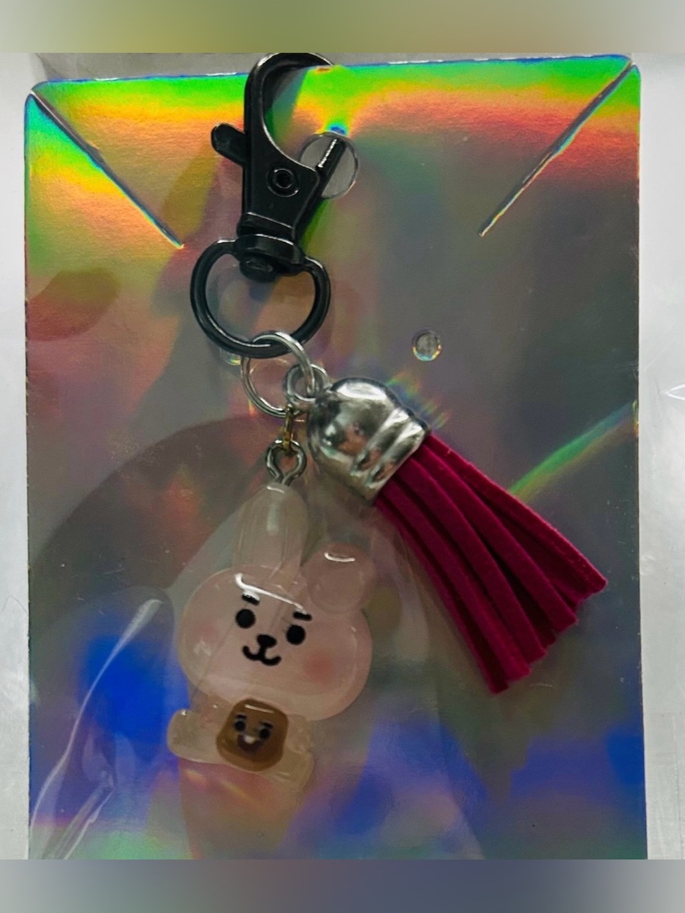 BT21 Cooky Character from K-Pop group BTS Charm Keychain